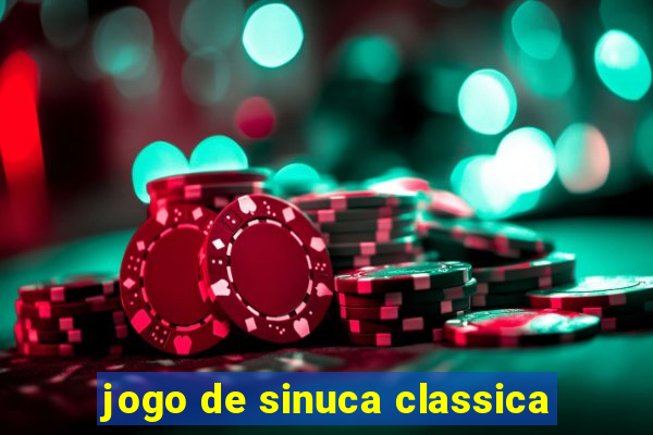 jogo de sinuca classica